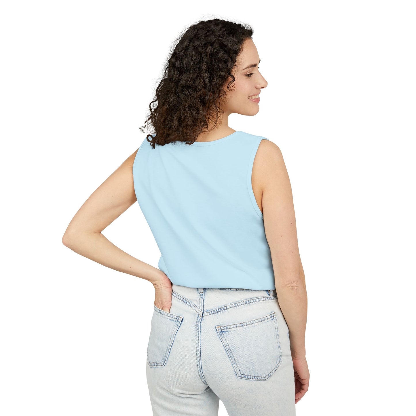 JMach Podcast Unisex Garment-Dyed Tank Top