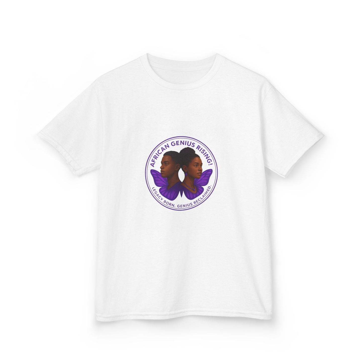 African Genius Rising Kids Heavy Cotton™ Tee