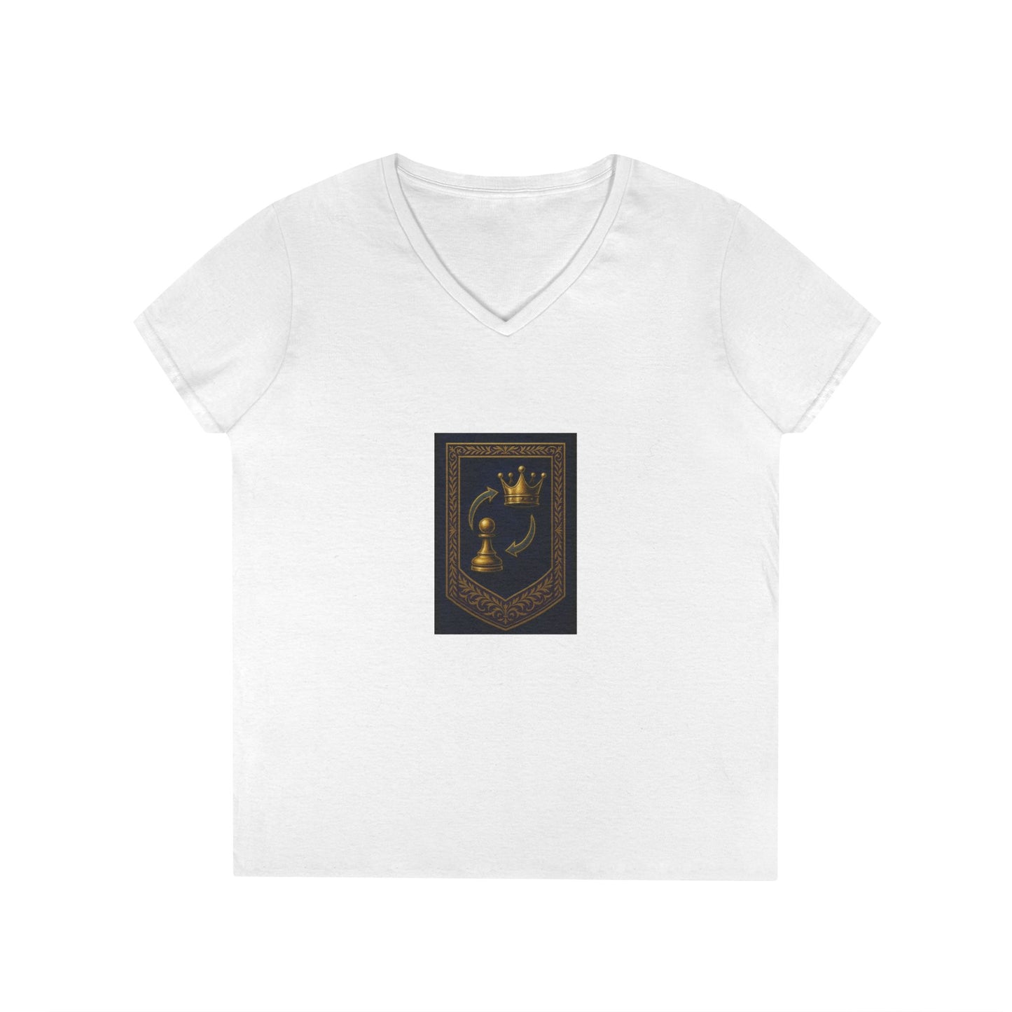It Starts with One Ladies' V-Neck T-Shirt