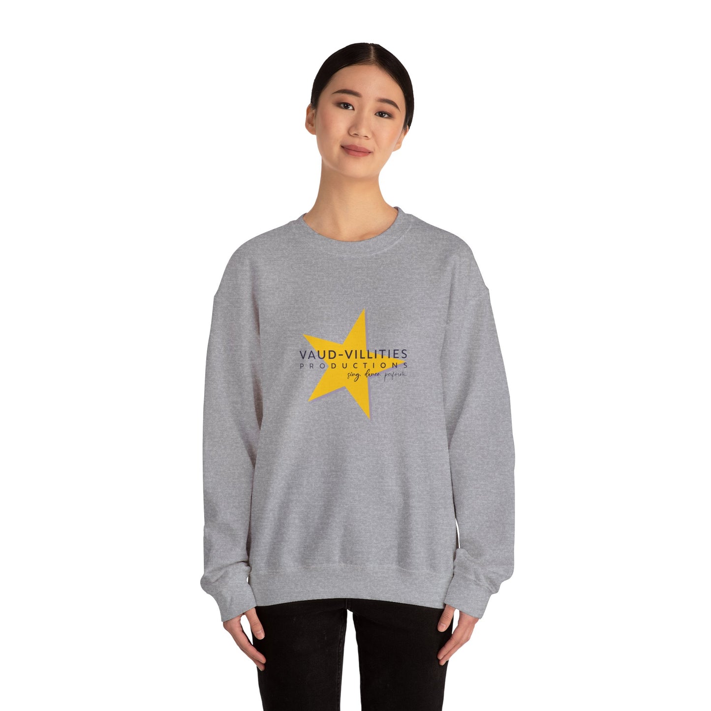 Vaud-Villities Productions Unisex Heavy Blend™ Crewneck Sweatshirt