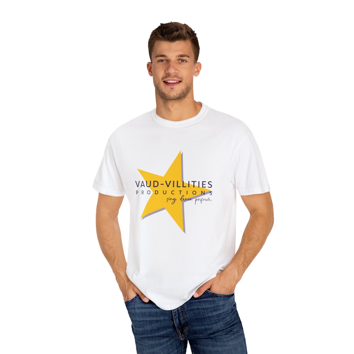 Vaud-Villities Productions Unisex Garment-Dyed T-shirt