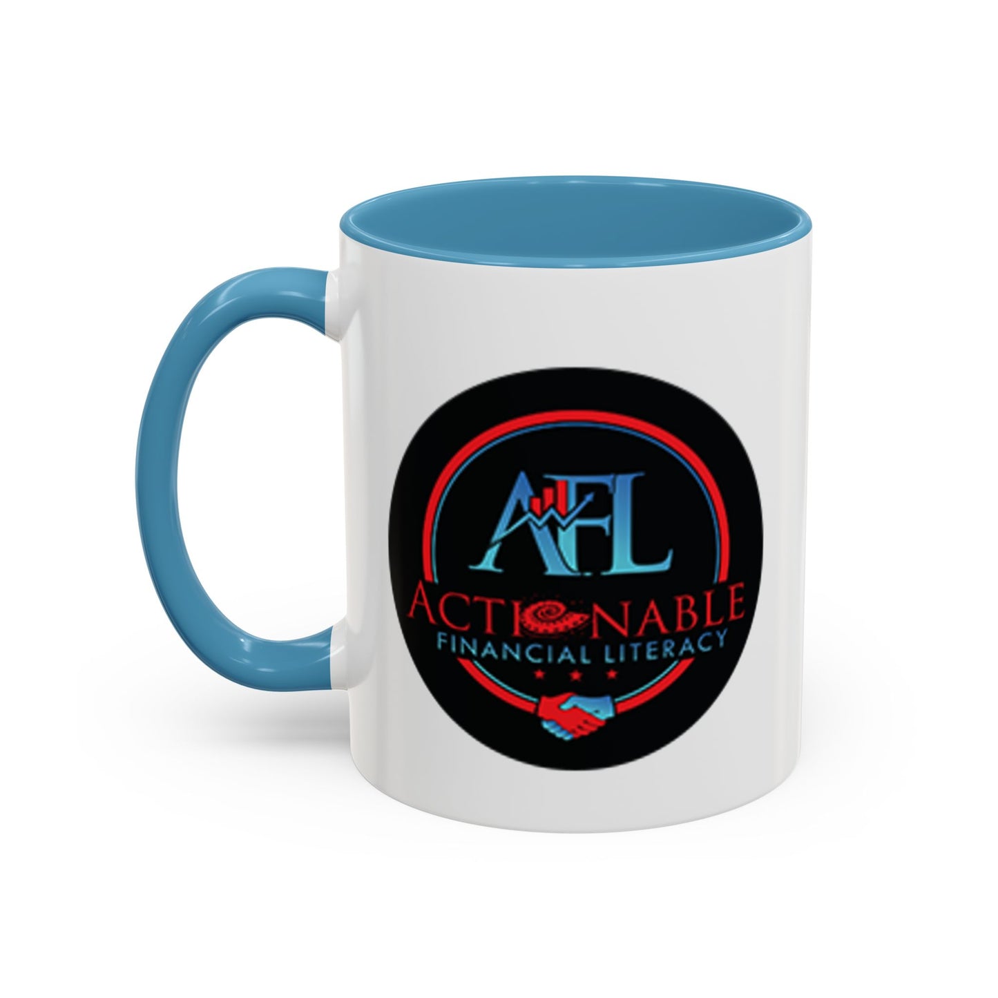 Actionable Financial Literacy Center Accent Coffee Mug (11oz)