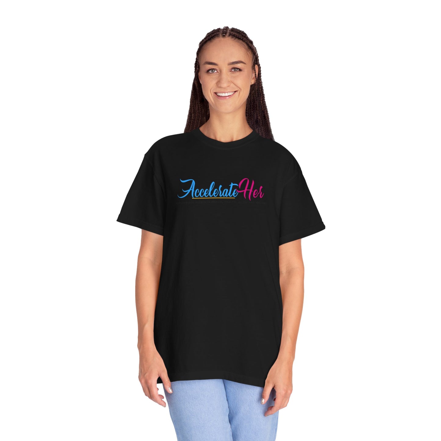 AccelerateHer Unisex Garment-Dyed T-shirt