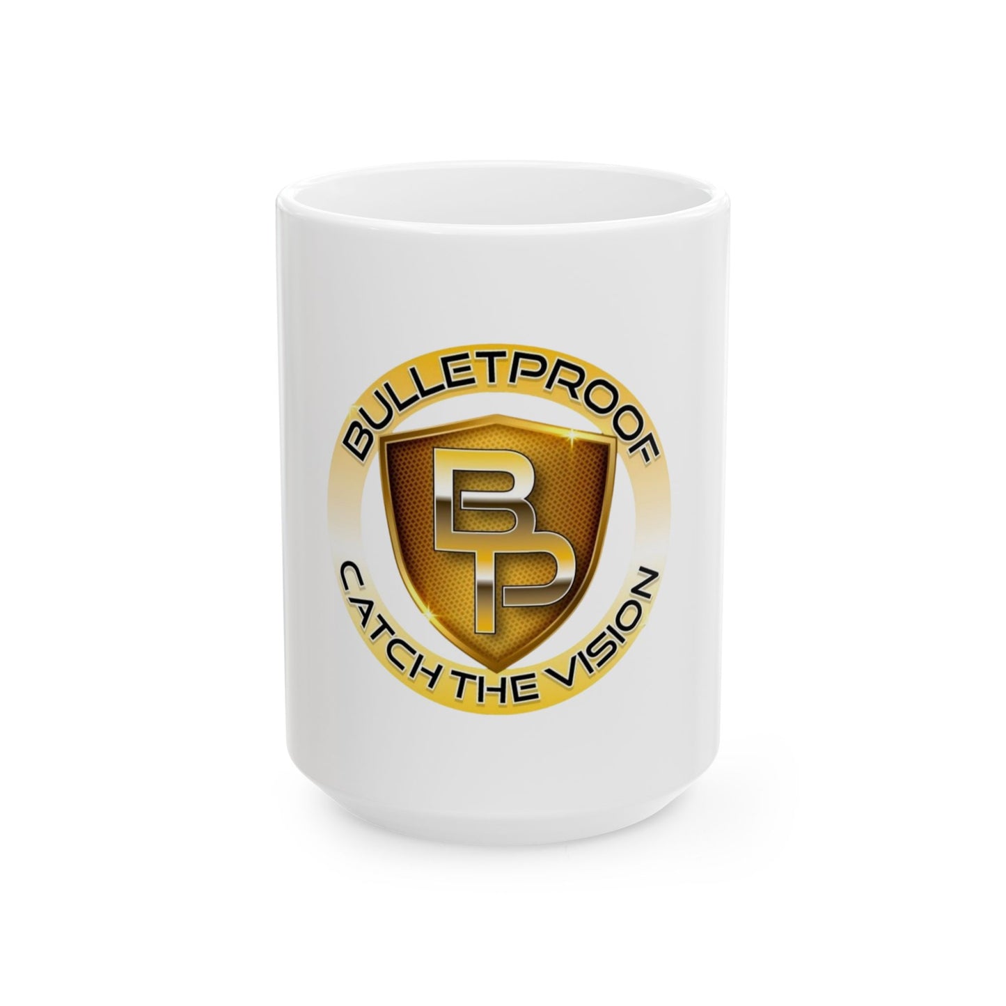 BulletProof Catch The Vision Ceramic Mug, (11oz, 15oz)
