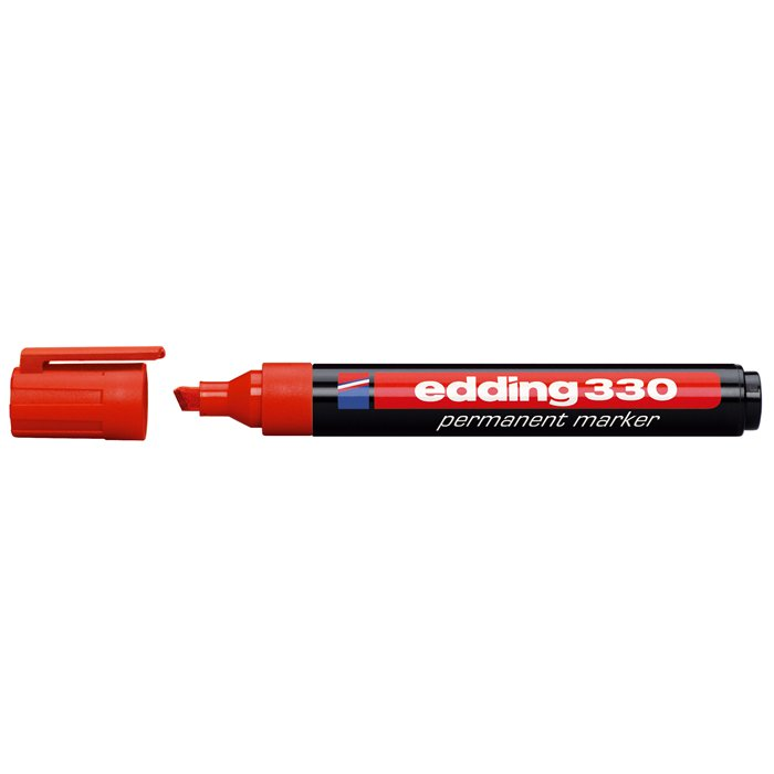 Edding 330 1-5 mm Alkoholos marker - Piros (7580018001)