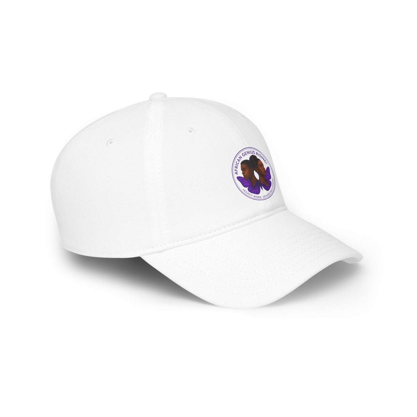 African Genius Rising Low Profile Baseball Cap