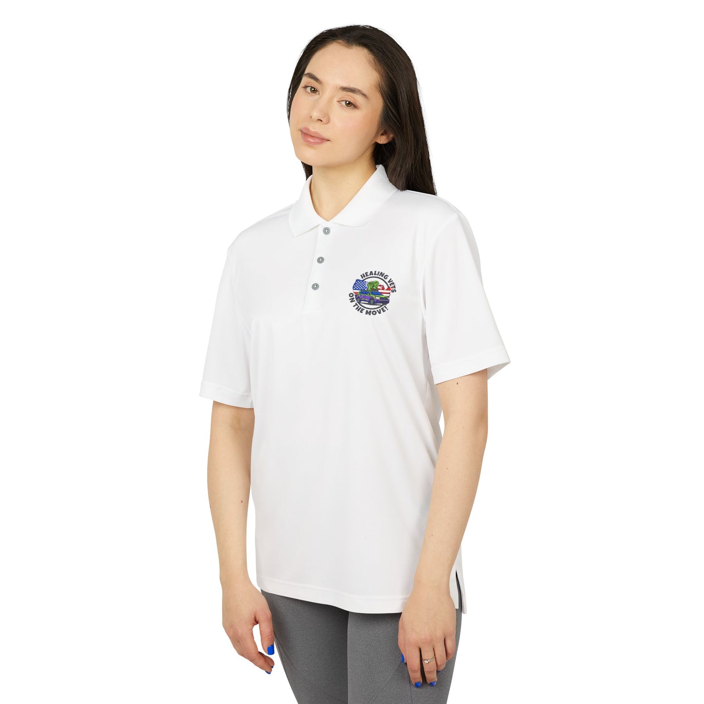 Healing Vets on the Move adidas Unisex Performance Polo