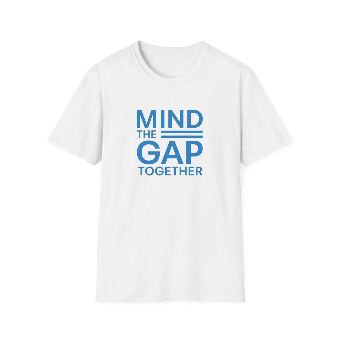 Mind The Gap Together Unisex Softstyle T-Shirt