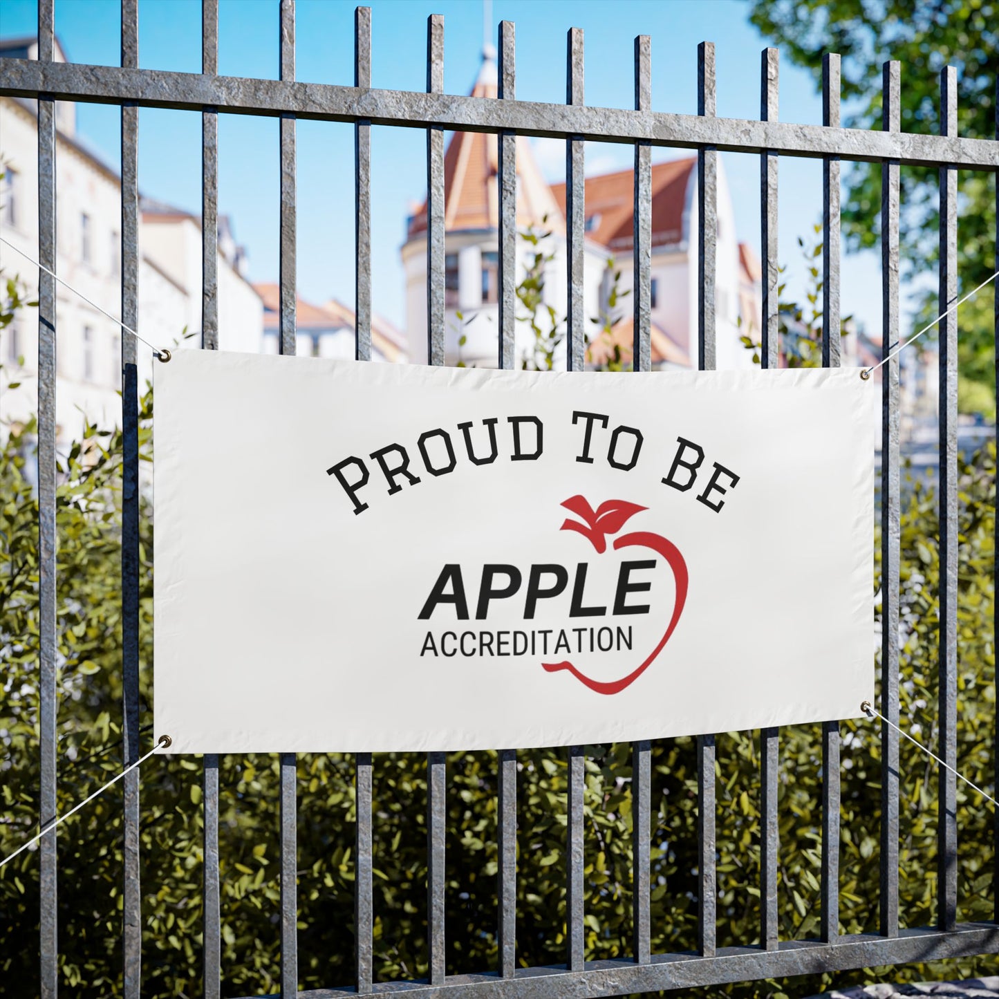 Apple Accreditation Vinyl Banners