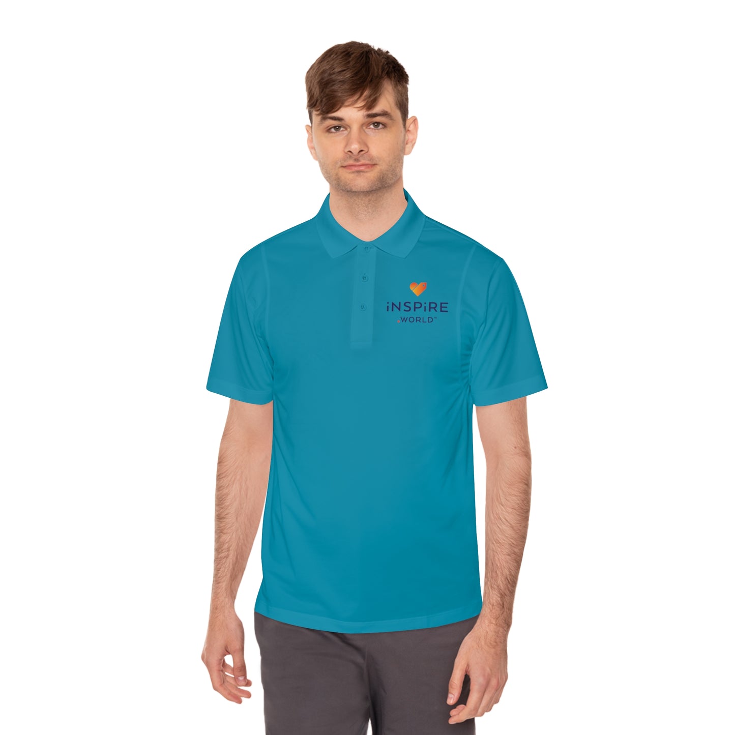 Inspire.World Men's Sport Polo Shirt