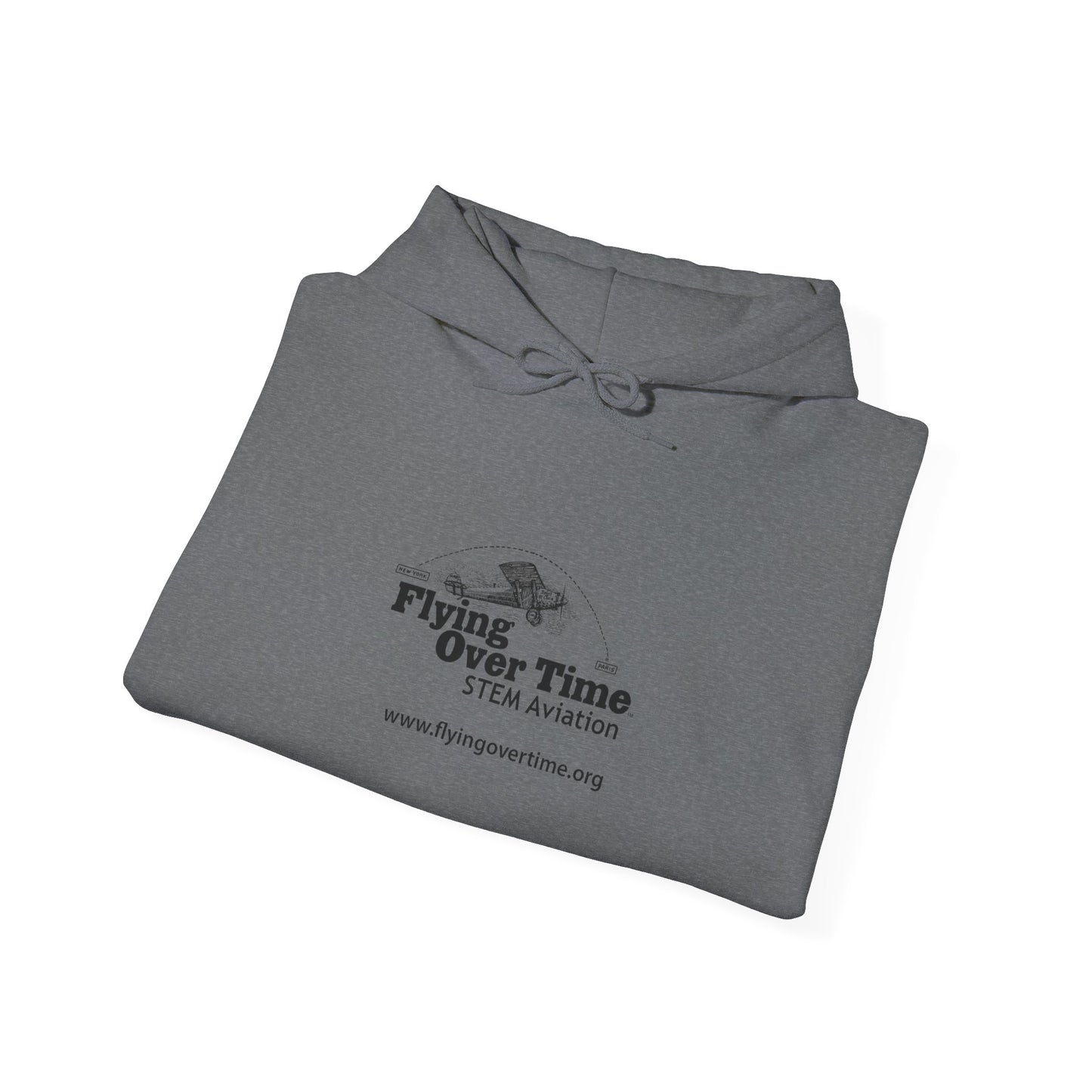 Flying Over Time Unisex Heavy Blend™ Hooded Sweatshirt