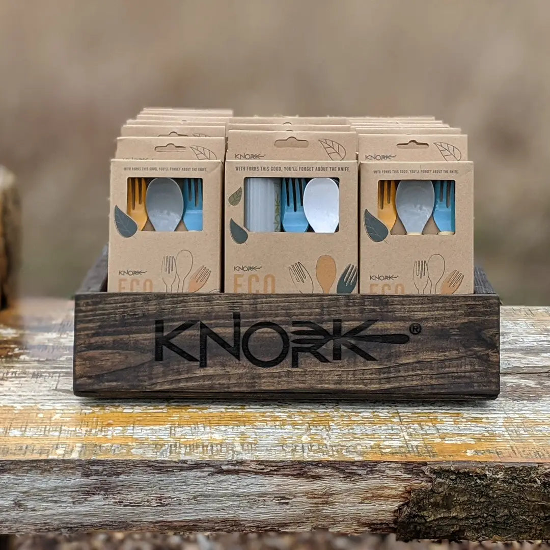 Countertop Wood Retail Display