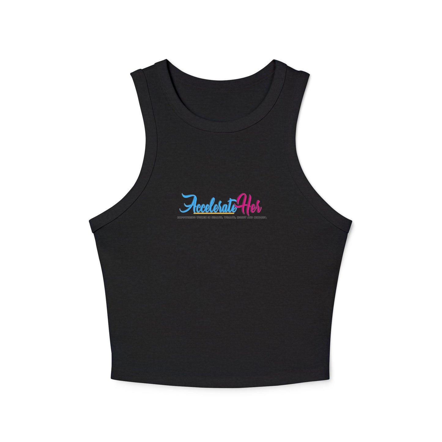 AccelerateHer Women's Micro Rib Racer Tank Top