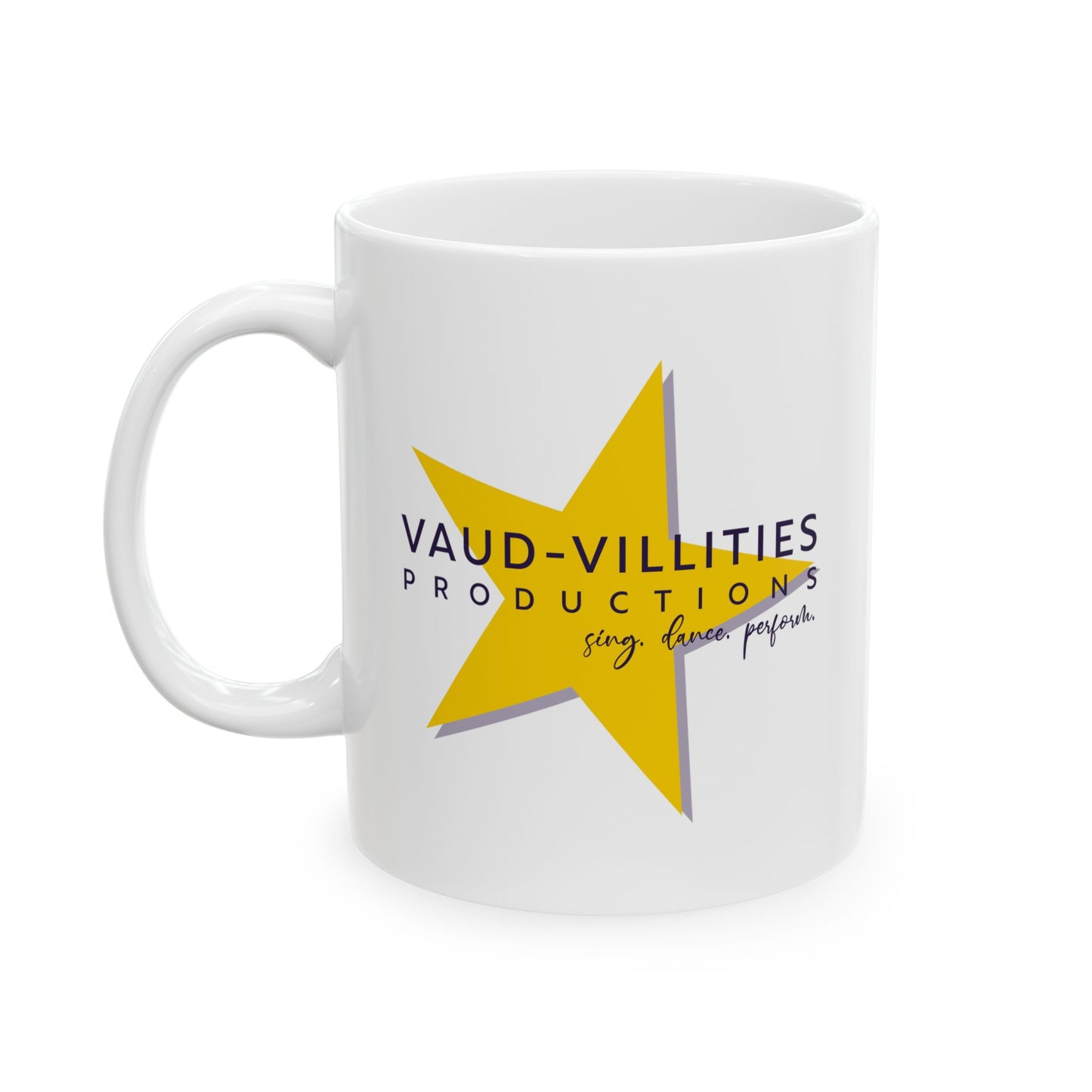 Vaud-Villities Productions Ceramic Mug, (11oz, 15oz)