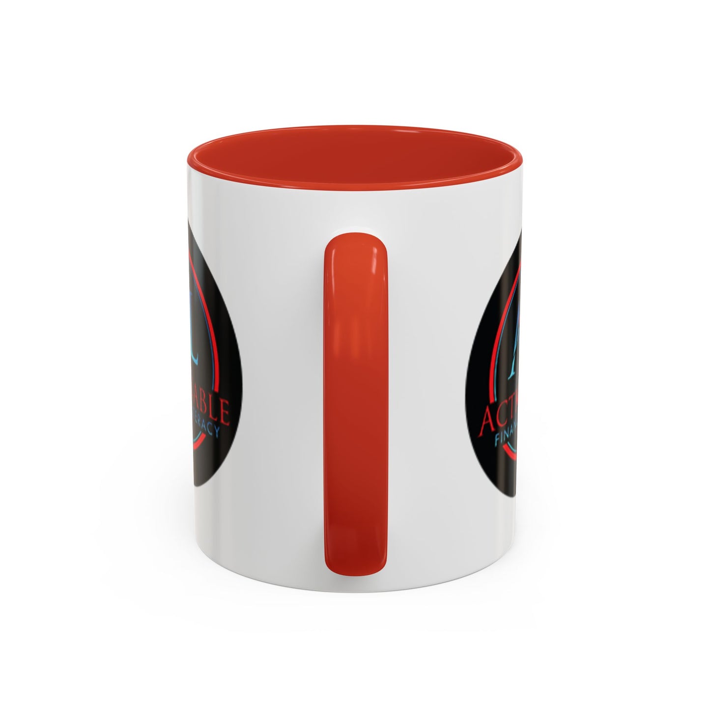 Actionable Financial Literacy Center Accent Coffee Mug (11oz)
