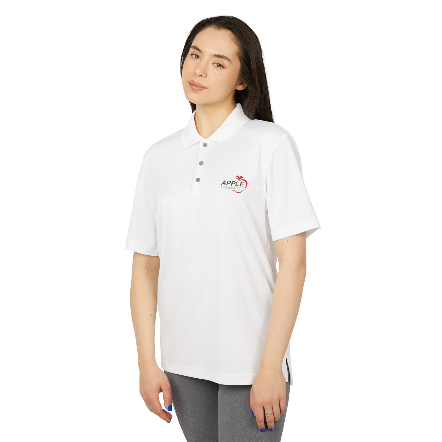 APPLE Accreditation adidas Unisex Performance Polo