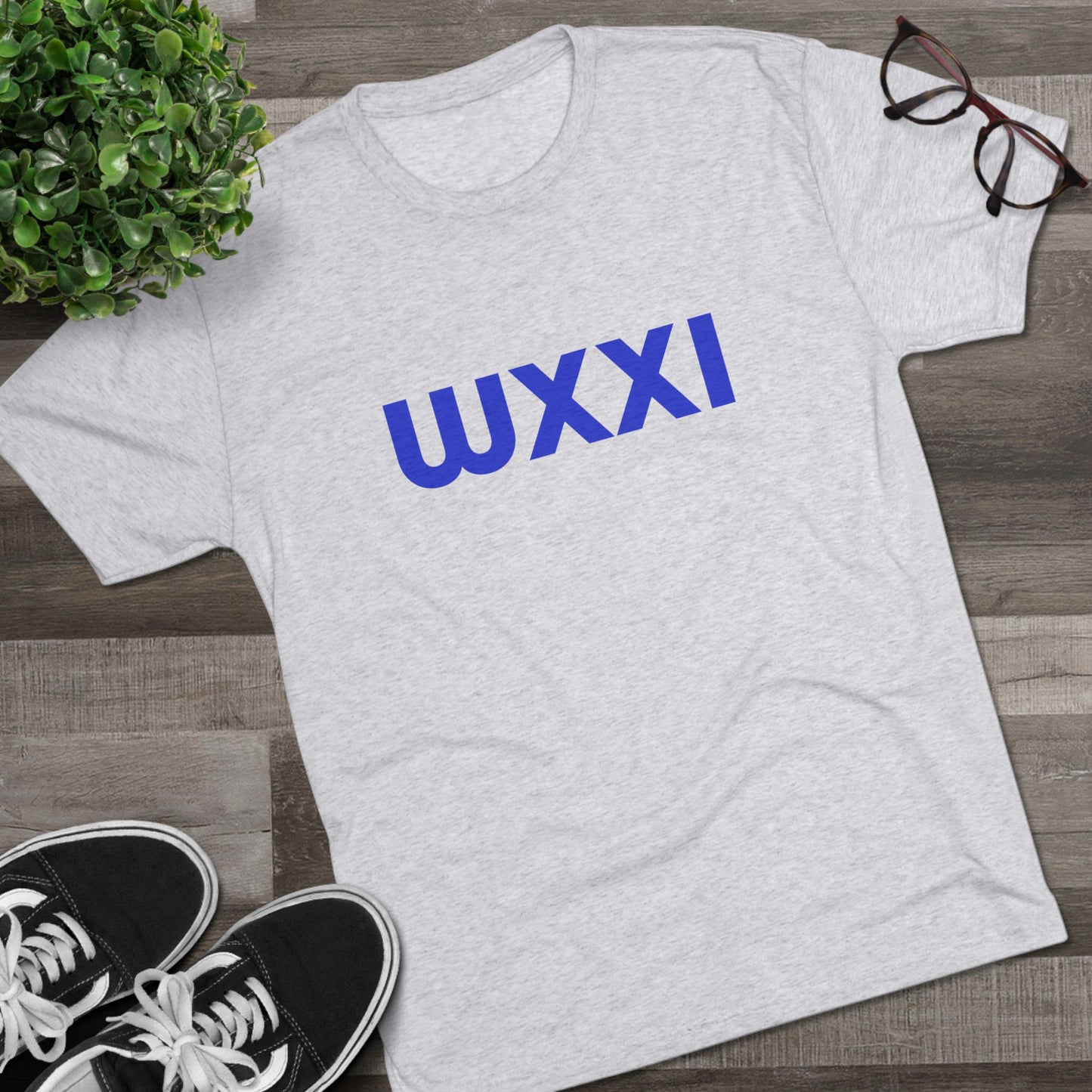 WXXI Men's Tri-Blend Crew Tee