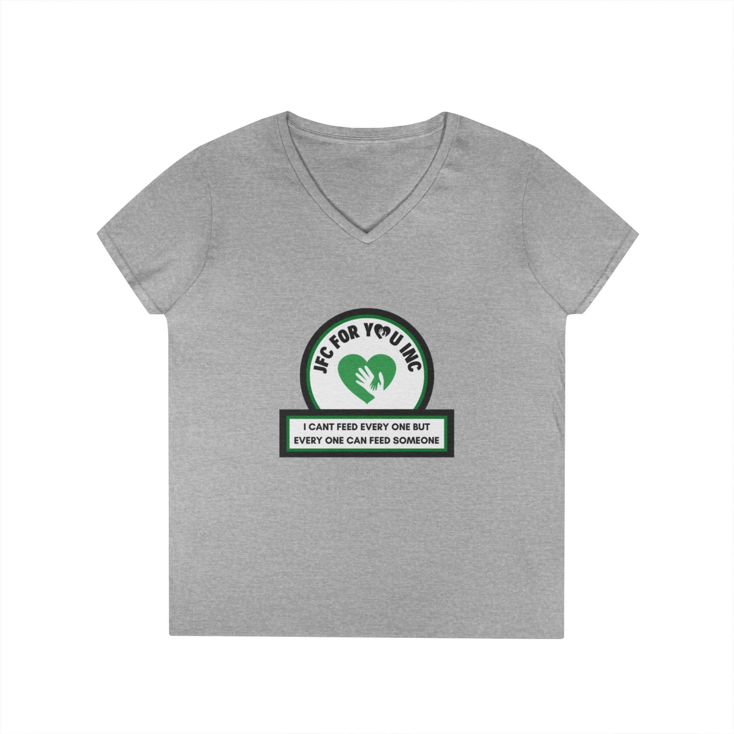 JFC For You Inc Ladies' V-Neck T-Shirt