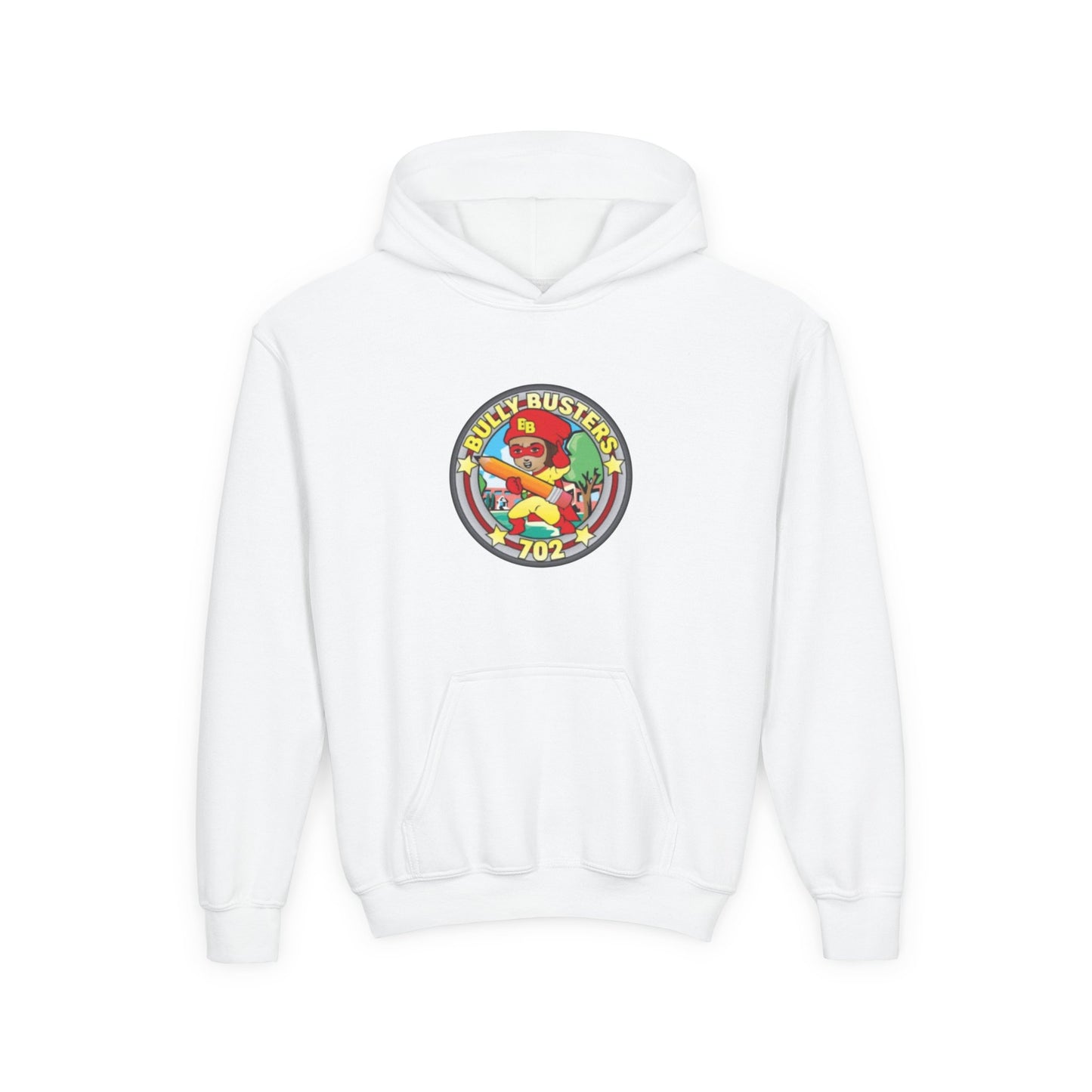 Bully Busters 702 Youth Heavy Blend Hooded Sweatshirt