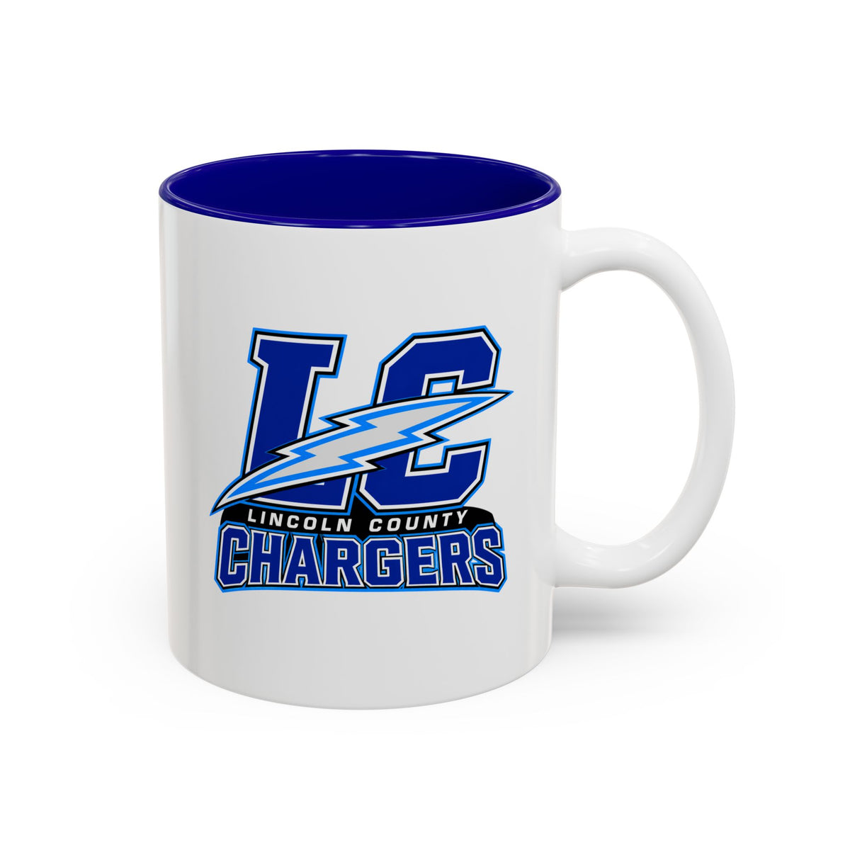 LC Chargers Two-Tone Accent Mug (11oz)