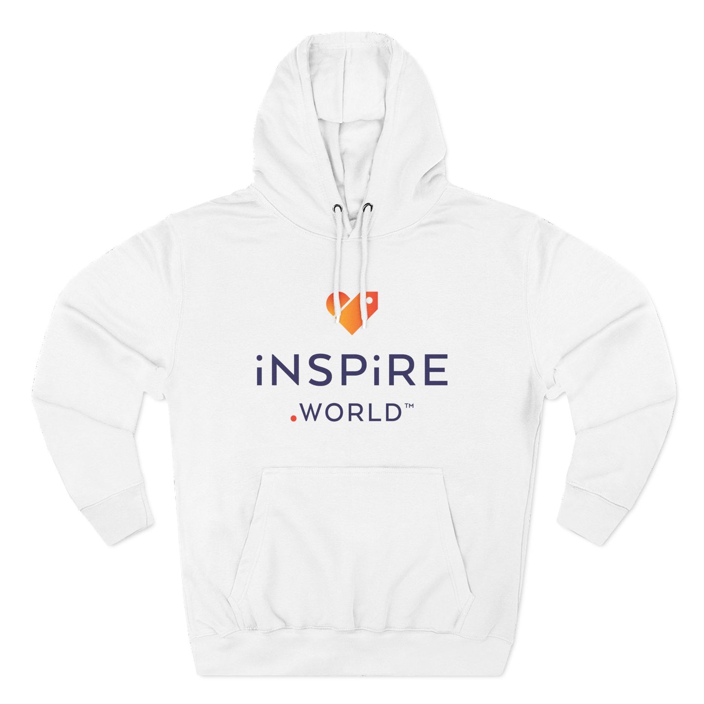 Inspire.World Three-Panel Fleece Hoodie
