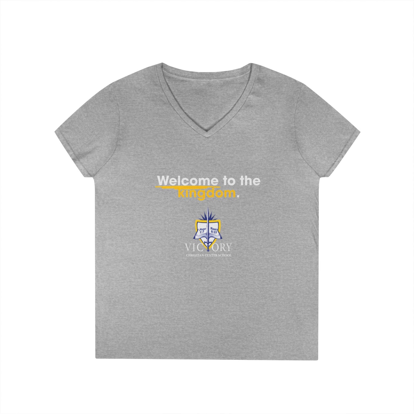 Victory Christian Center School Ladies' V-Neck T-Shirt