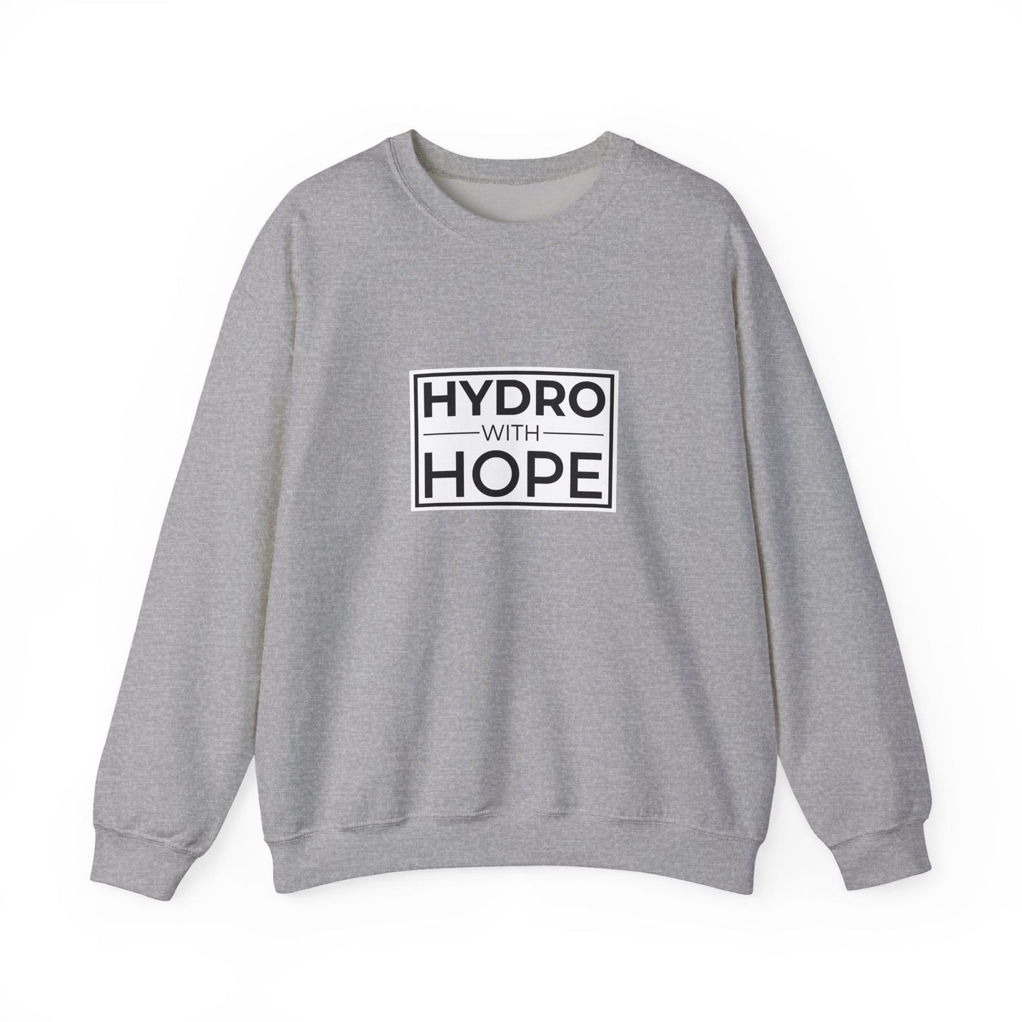 Hydro with Hope Unisex Heavy Blend™ Crewneck Sweatshirt