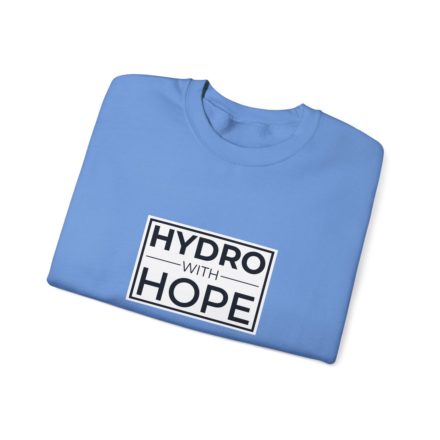 Hydro with Hope Unisex Heavy Blend™ Crewneck Sweatshirt