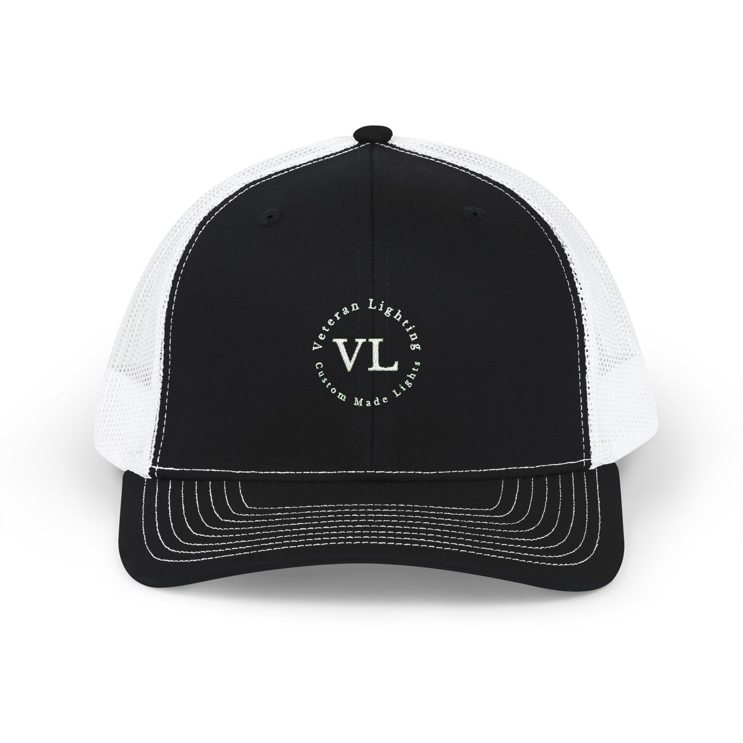 Veteran Lighting Snapback Trucker Cap