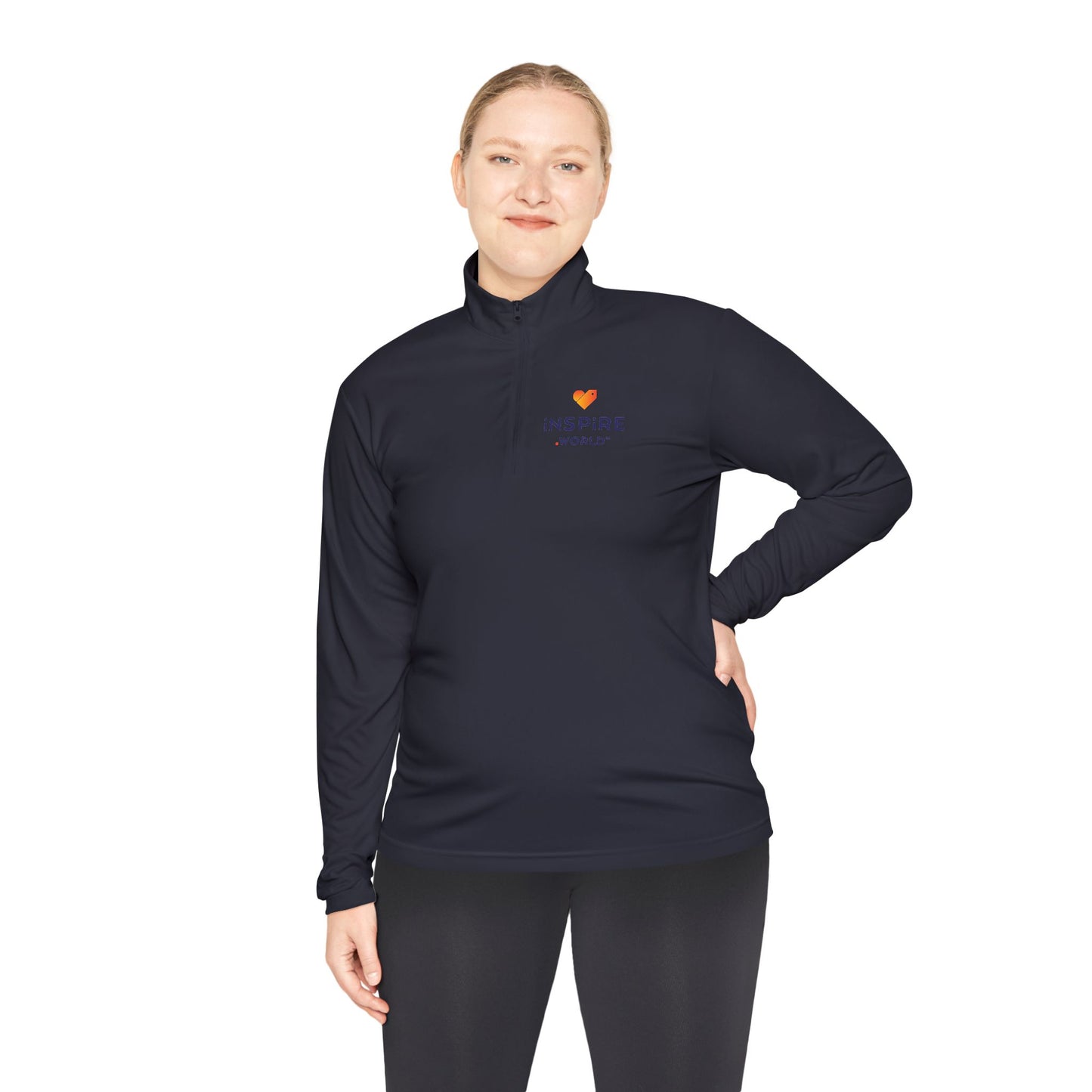 Inspire.World Unisex Quarter-Zip Pullover