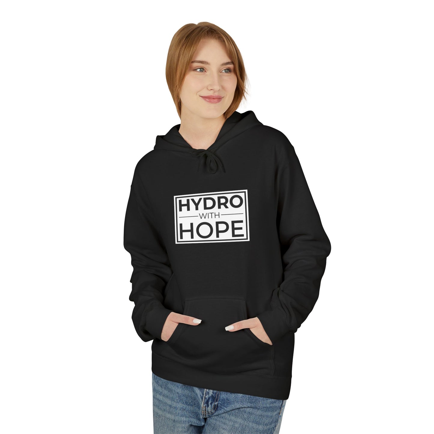 Hydro with Hope Unisex Midweight Softstyle Fleece Hoodie