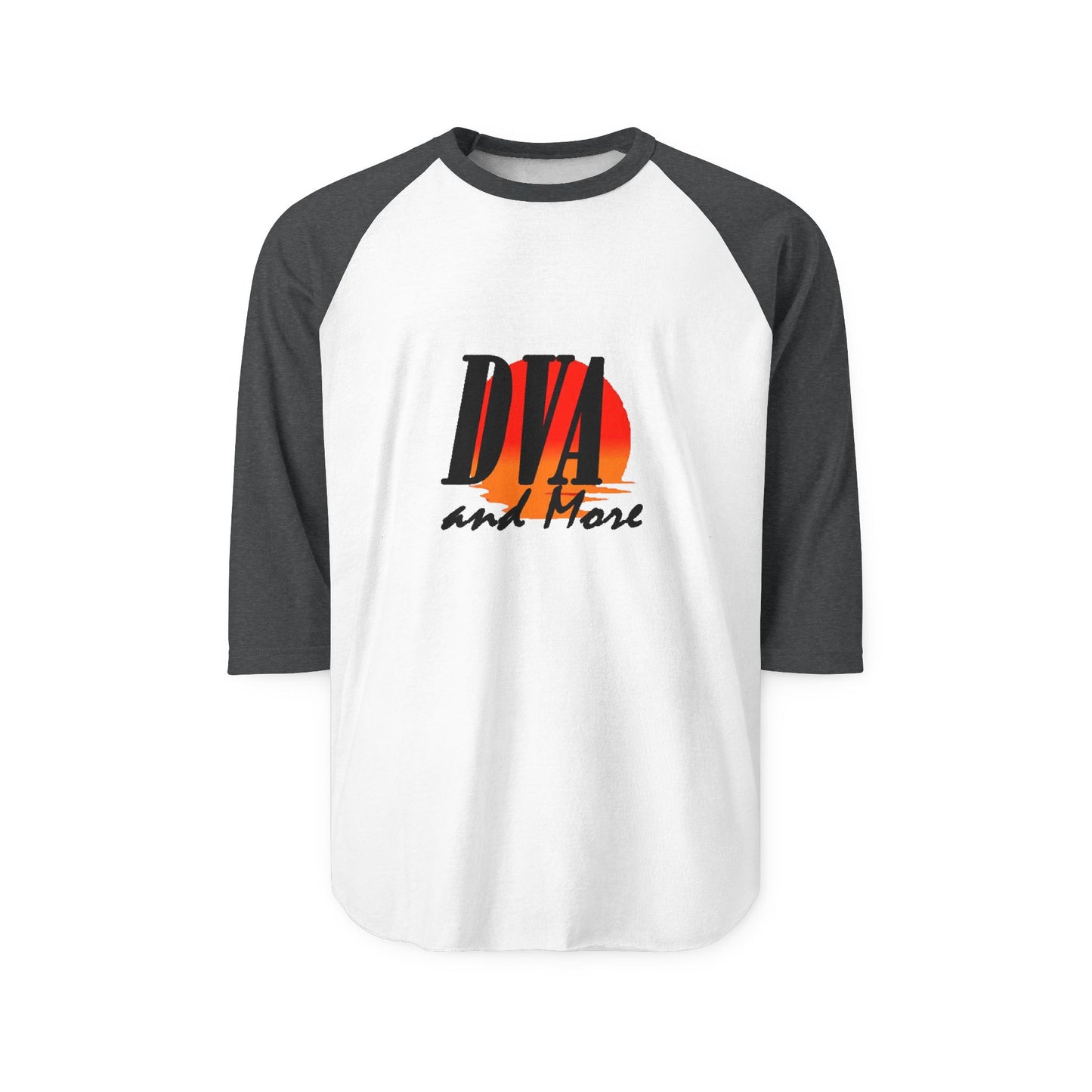 DVA Unisex Three-Quarter Sleeve Raglan Shirt