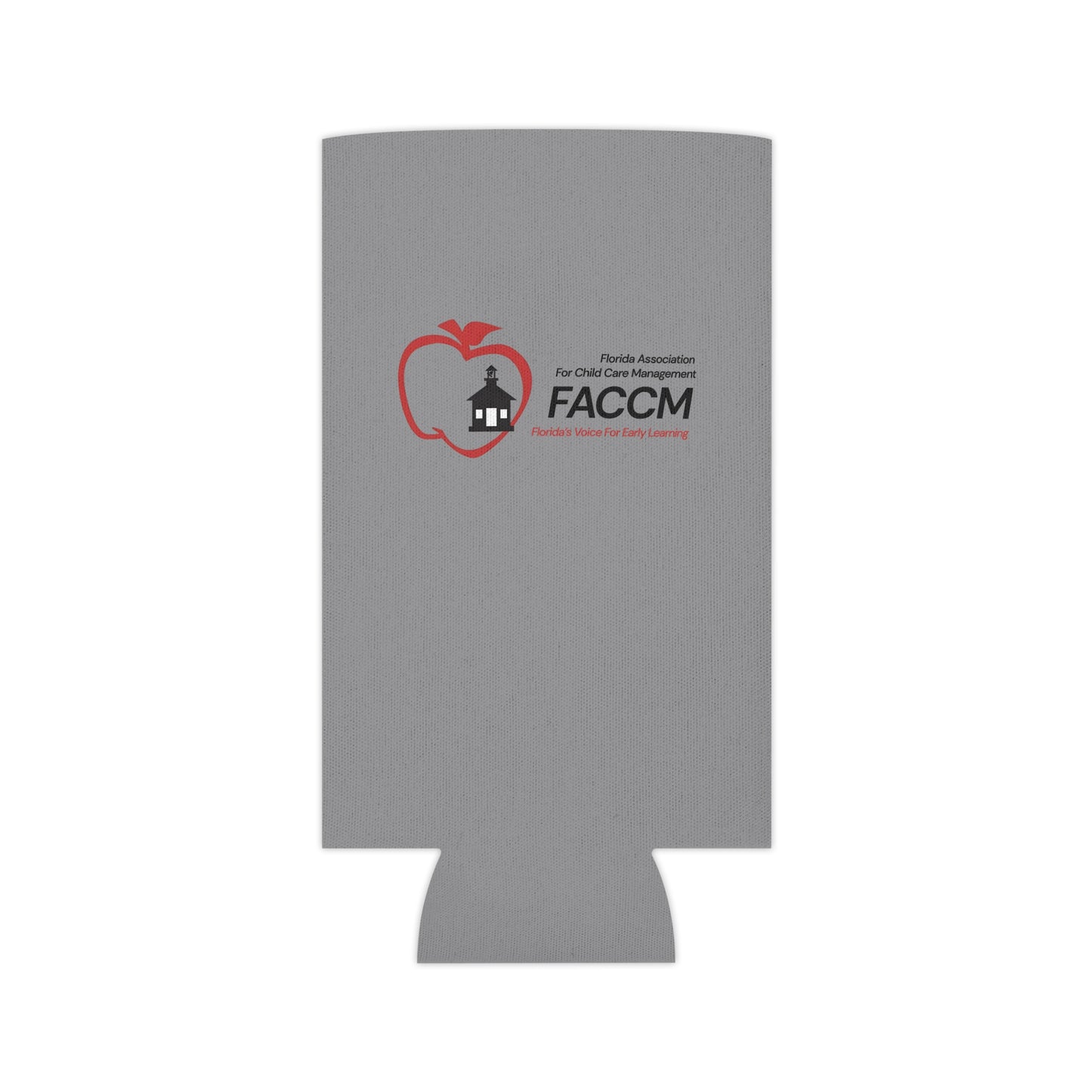 FACCM Can Cooler Gray