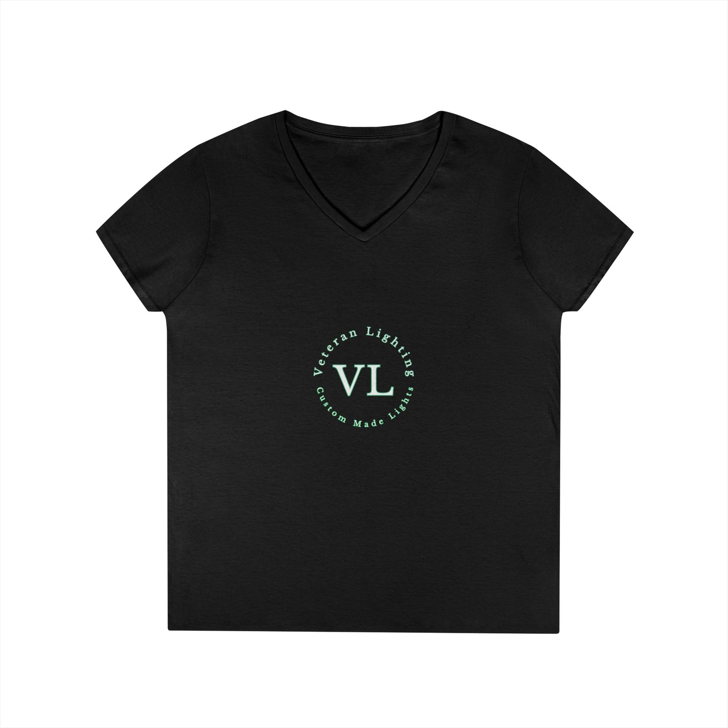 Veteran Lighting Ladies' V-Neck T-Shirt