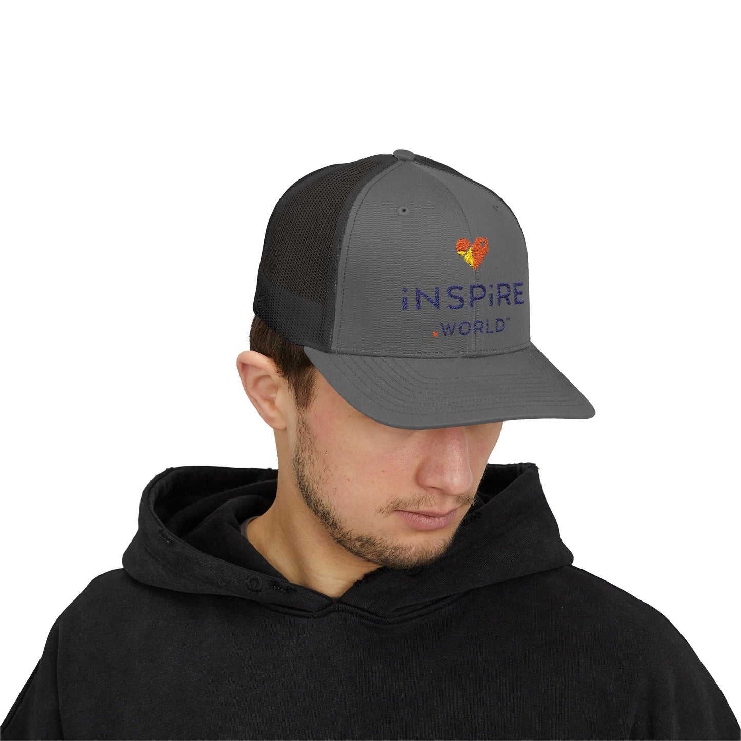 Inspire.World Snapback Trucker Cap