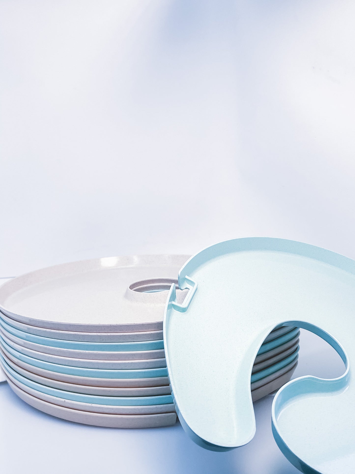 KNORK Eco Party Plate, 2 Pack