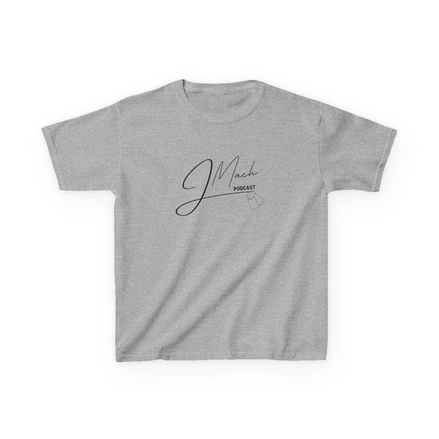 JMach Podcast Kids Heavy Cotton™ Tee