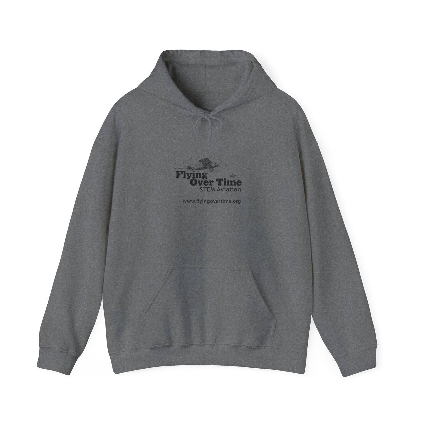 Flying Over Time Unisex Heavy Blend™ Hooded Sweatshirt