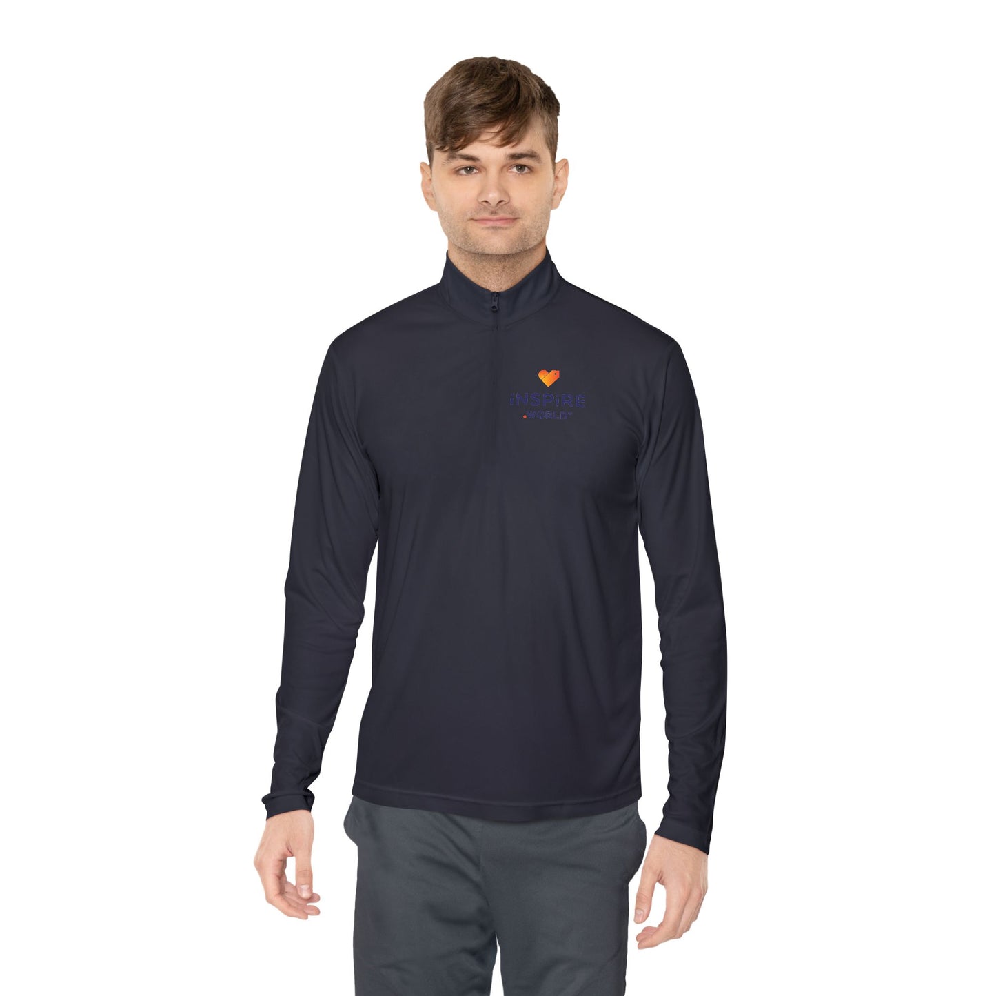 Inspire.World Unisex Quarter-Zip Pullover