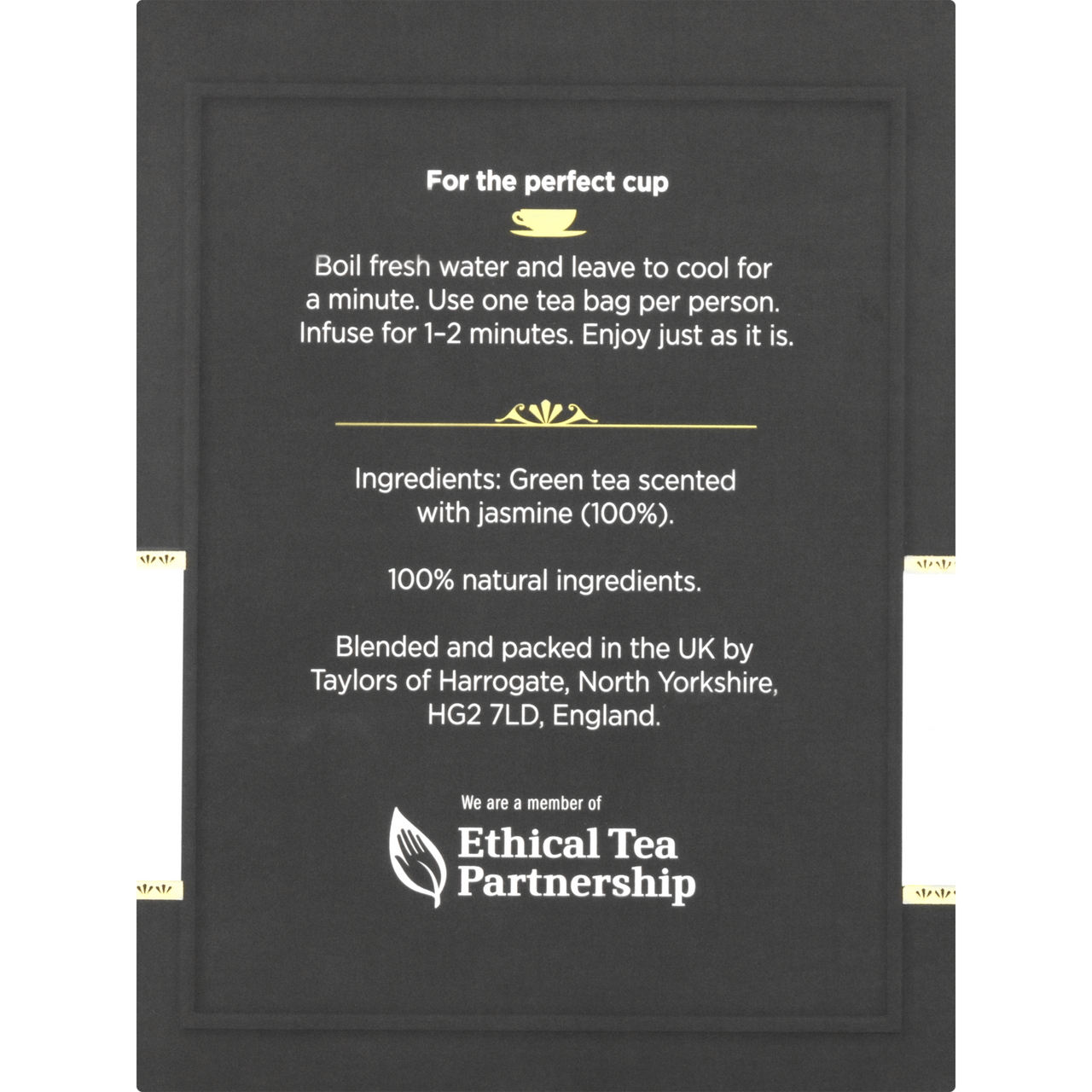 Taylors Of Harrogate Jasmine Green Tea (6x20BAG )