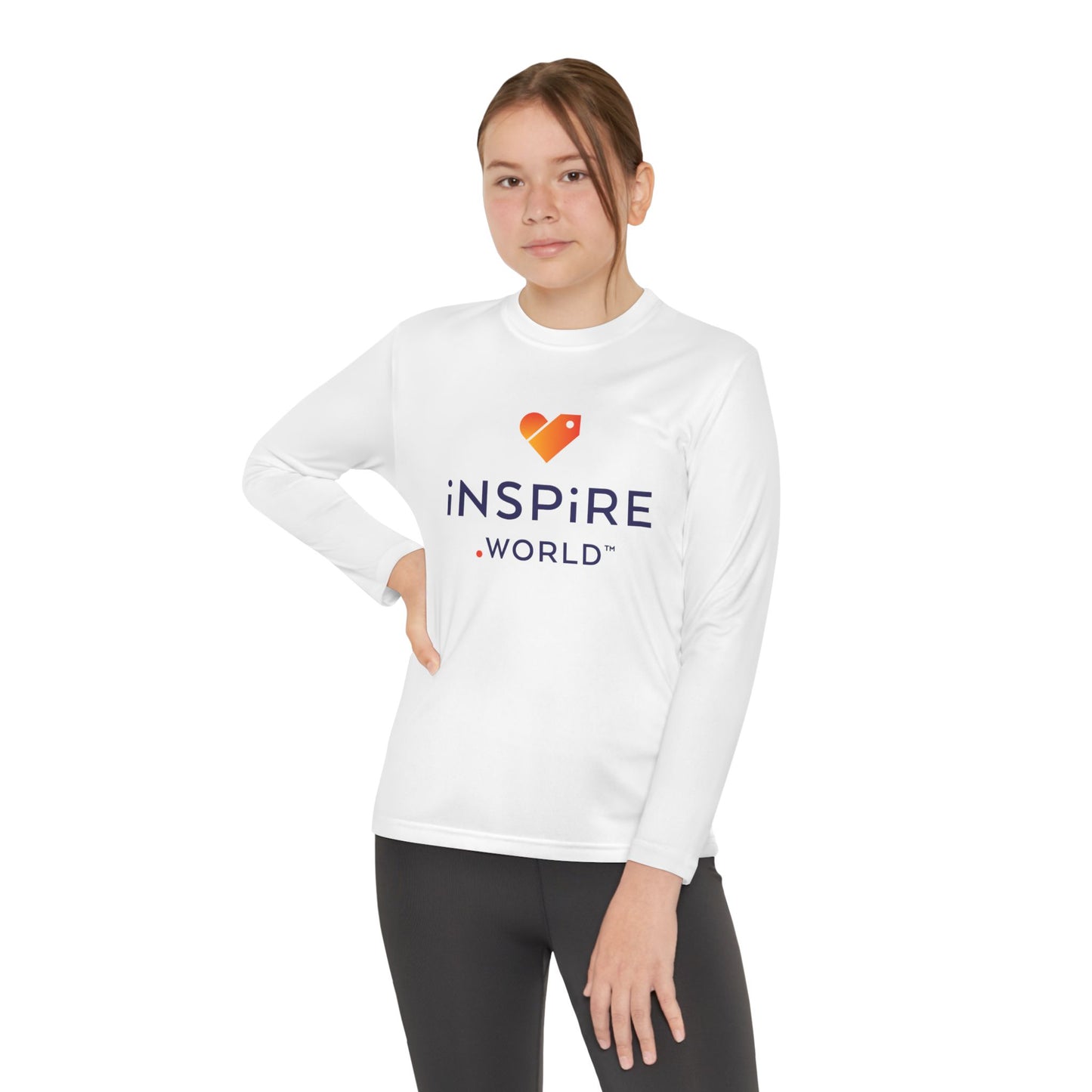 Inspire. World Youth Long Sleeve Competitor Tee