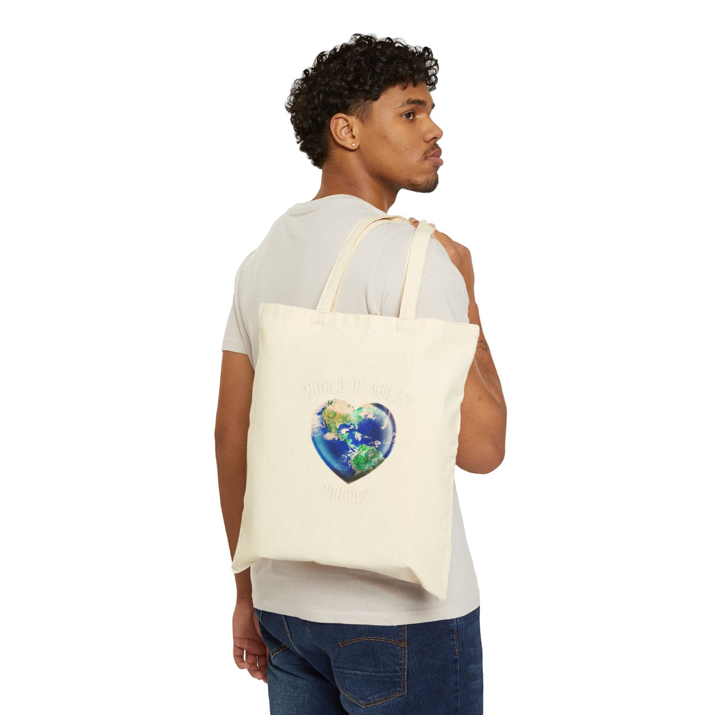 World Ability Network Cotton Canvas Tote Bag