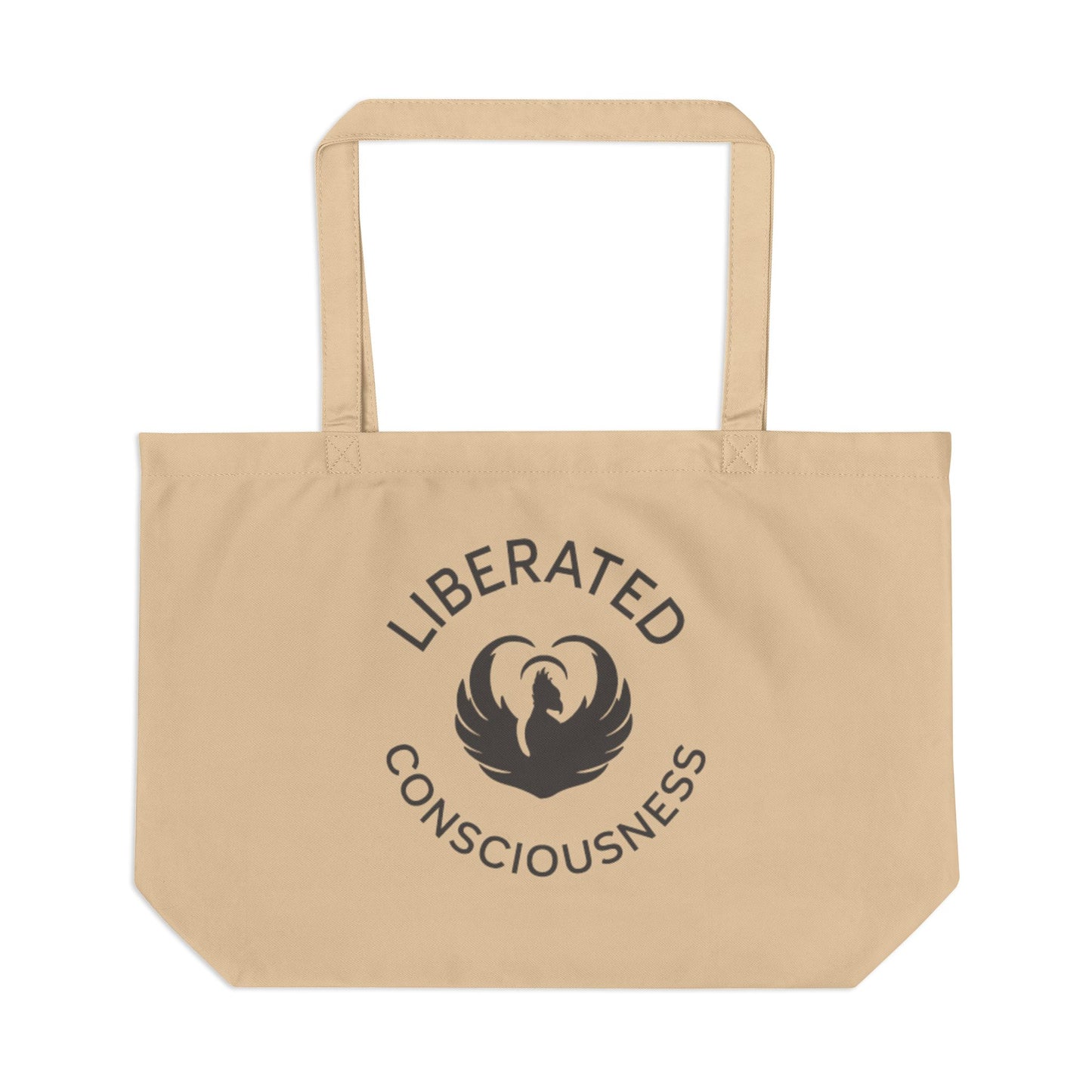Liberated Consciousness Large Eco Tote