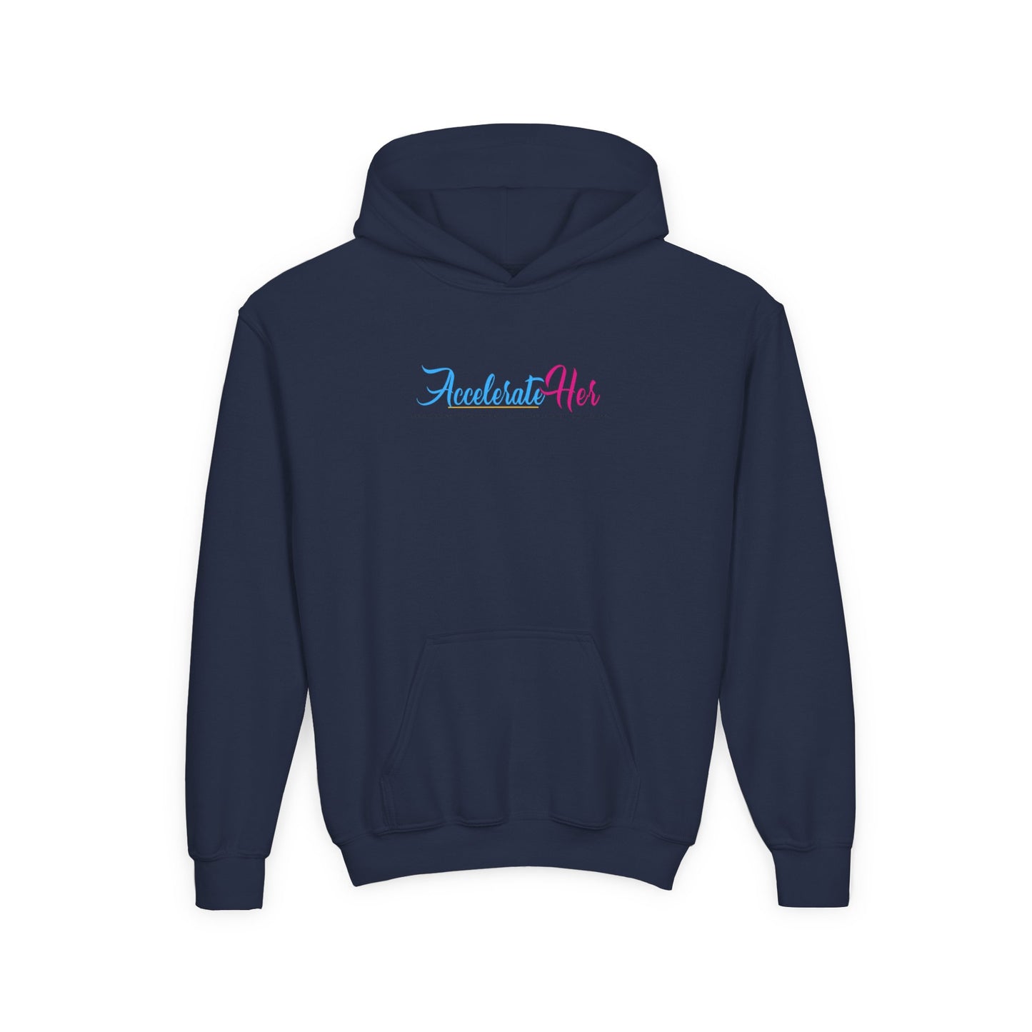 AccelerateHer Youth Heavy Blend Hooded Sweatshirt