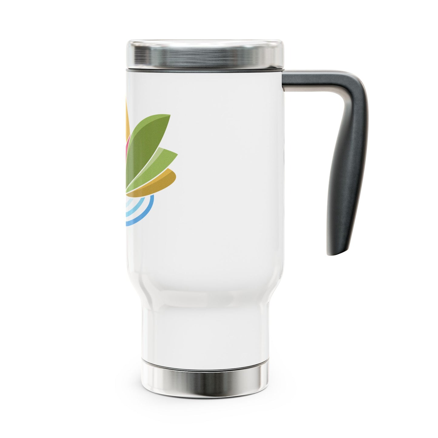 Knoxville Recovery Center Stainless Steel Travel Mug with Handle, 14oz