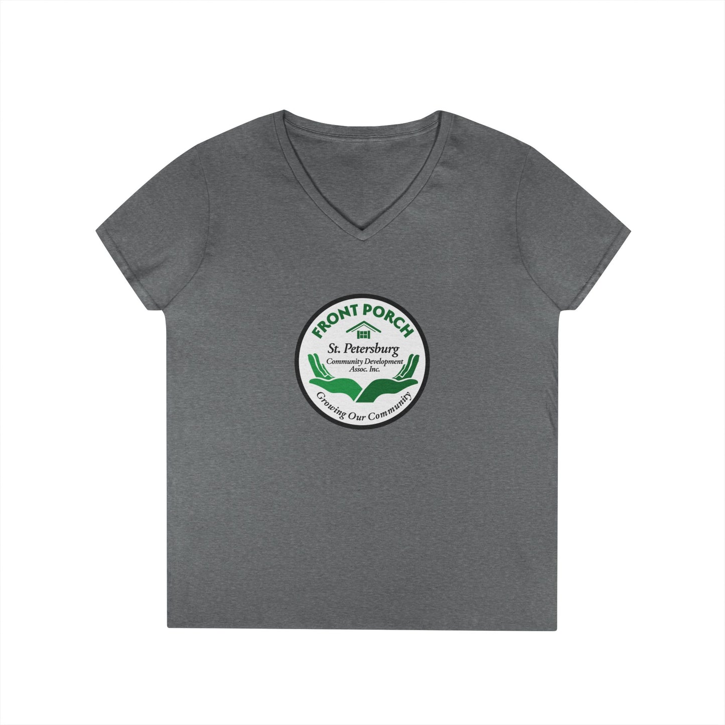 Front Porch Ladies' V-Neck T-Shirt