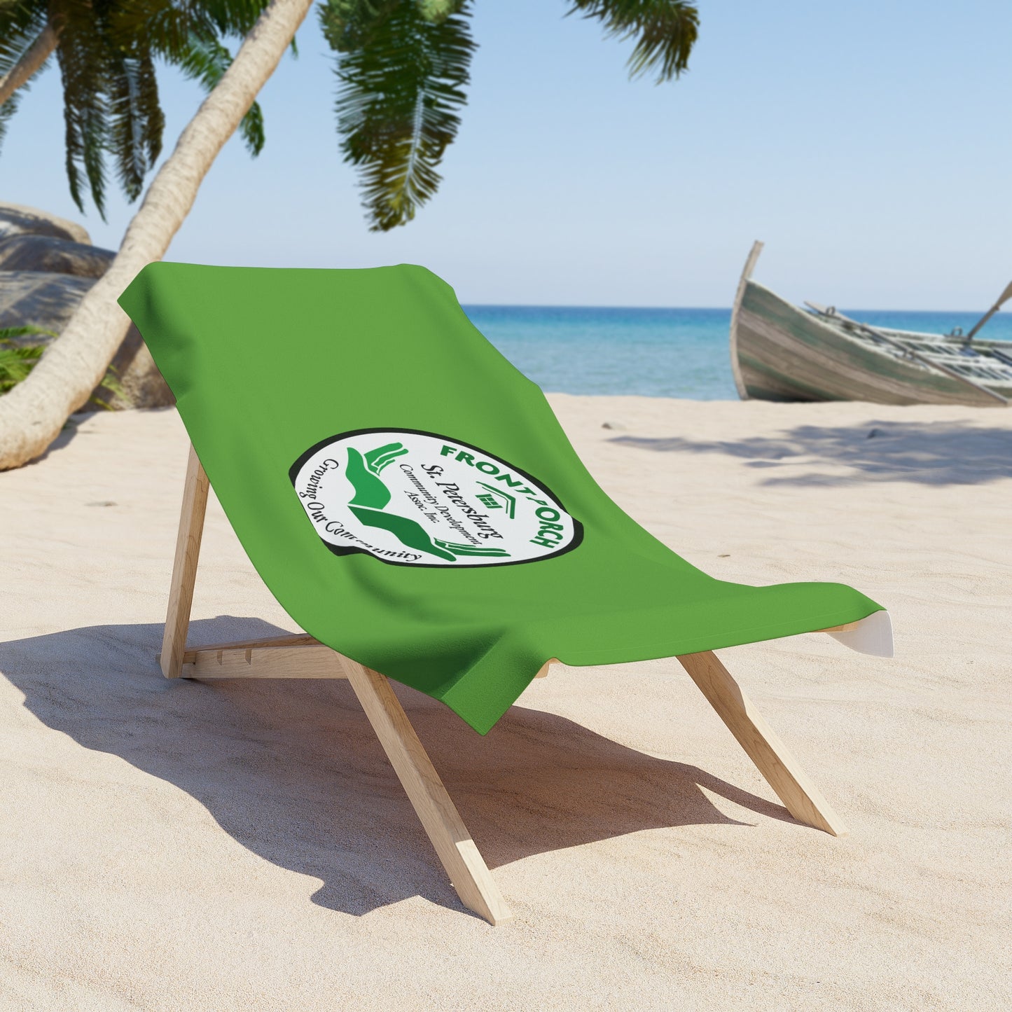 Front Porch Beach Towel