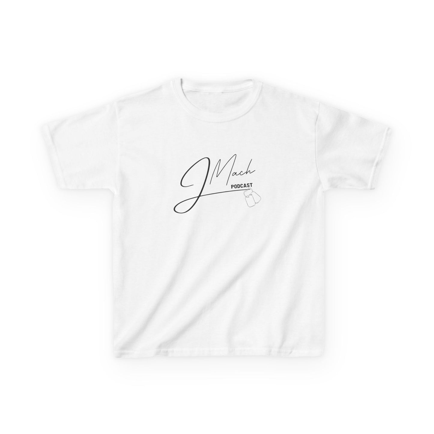 JMach Podcast Kids Heavy Cotton™ Tee