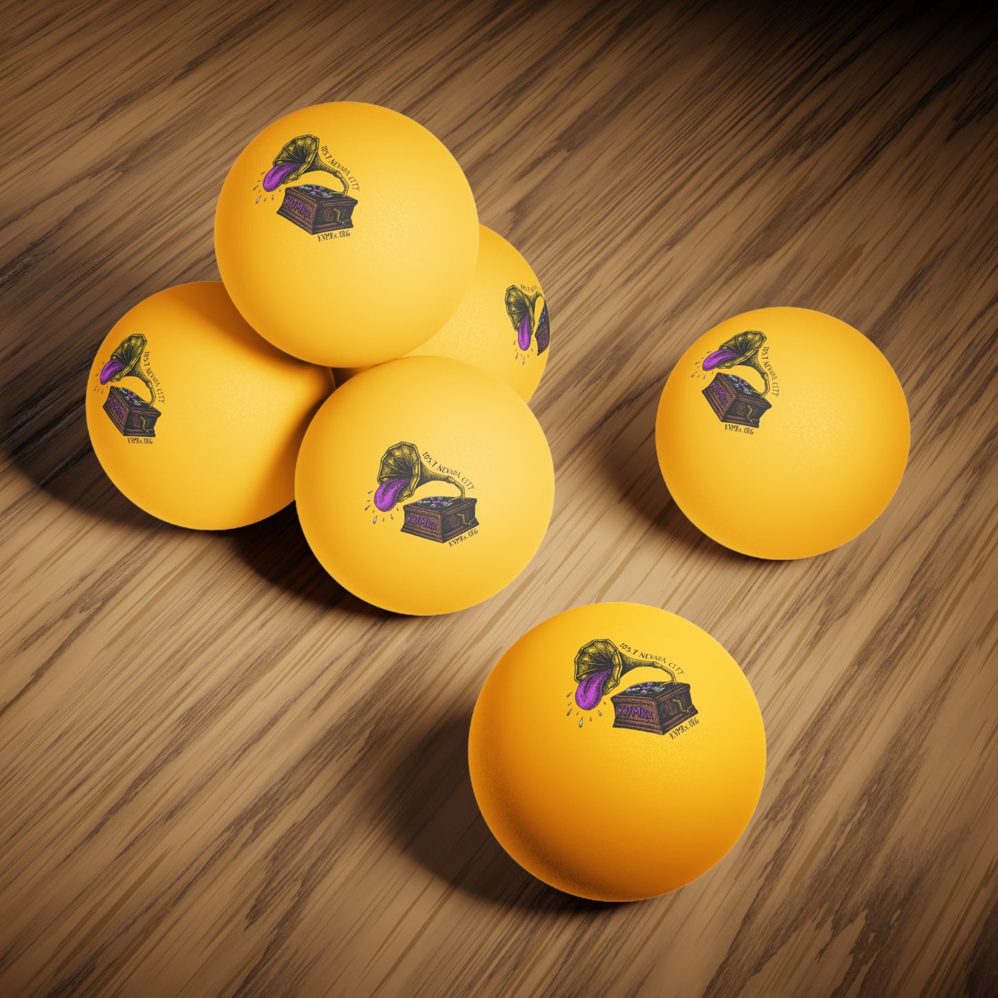 KVMRx Grammophone Ping Pong Ball Set
