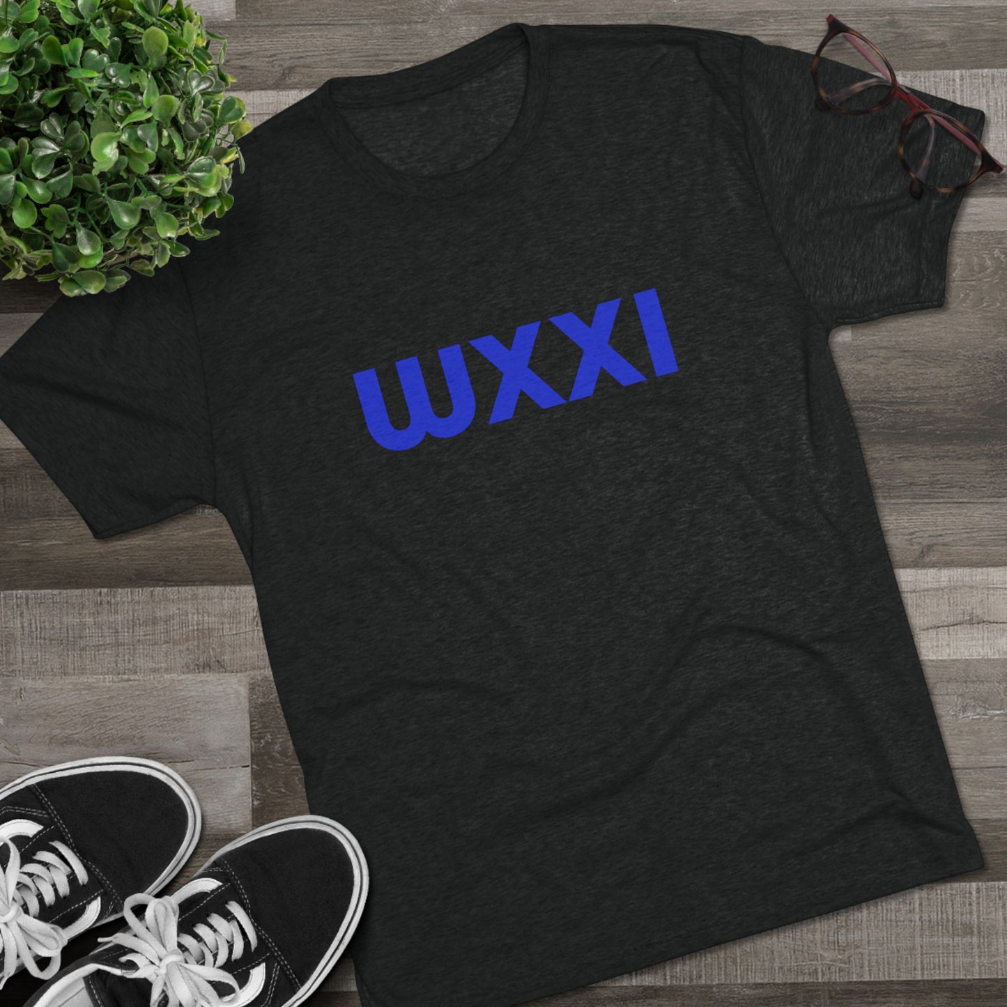 WXXI Men's Tri-Blend Crew Tee
